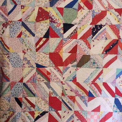 Strip Pieced Quilt