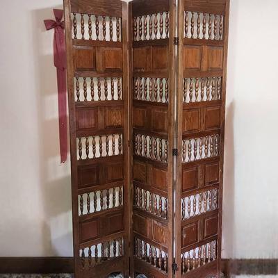 Wood Screen Room Divider