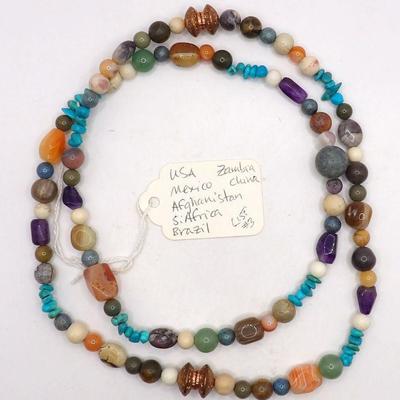 Natural Stone Jewelry from Different Countries