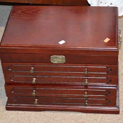 Jewelry Box with Costume Jewelry