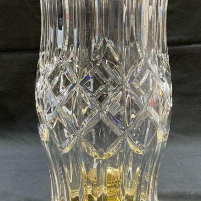 56: Waterford Cut Crystal Hurricane Candle Holder
