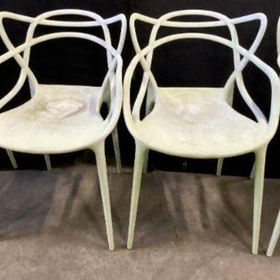 54: 4 Philippe Starck & Eugeni Quitllet Masters Chairs
