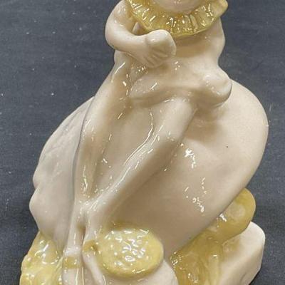119: BELLEEK Porcelain Leprechaun Figural, Ireland
