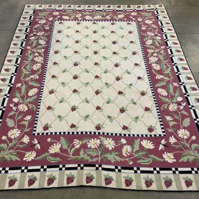 9: CLAIRE MURRAY Wool Area Rug
