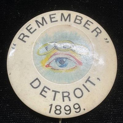 1899 Independent Order Odd Fellows Pin
