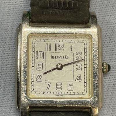Vtg Tiffany & Co Stainless Steel Watch
