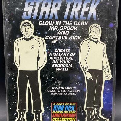 129: 1991 ILLUMINATIONS STAR TREK Glow in the Dark Spock+

