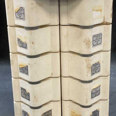 Vintage H. D. Justi Silicap Dental Case
