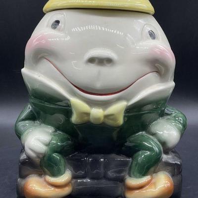 AMERICAS RETRO INC. BRUSH USA Humpty Cookie Jar
