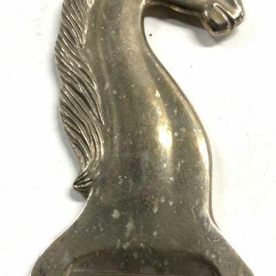 78: Sheridan Silver Plated Horse Bottle Opener

