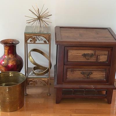Tables, Brass And Decor 