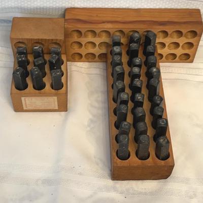 Vintage Metal Stamp Steel Sets