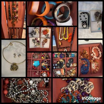 Large Lot Of Costume Jewelry 