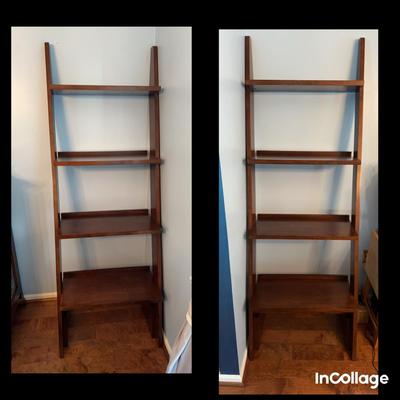 Pair Of Ladder Shelves 