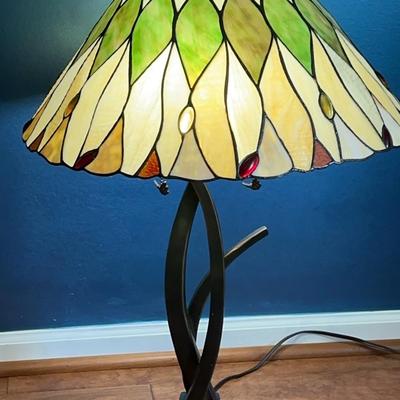 Earth ToneTiffany Style Lamp