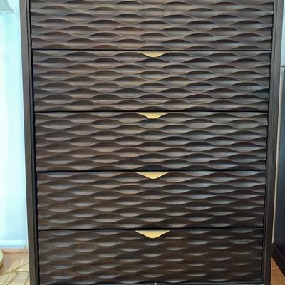 5 Drawer Honeycomb Chest Of Drawers
