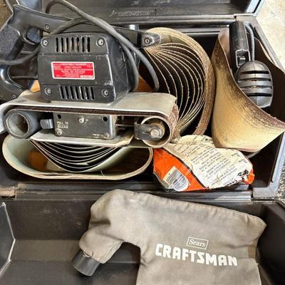 Craftsman Industrial 4” Sander, Dayton Bench Grinder 
