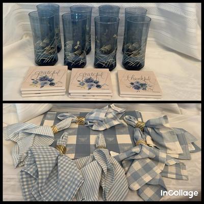 Vintage Libby, Bolero Blue And Dining Decor