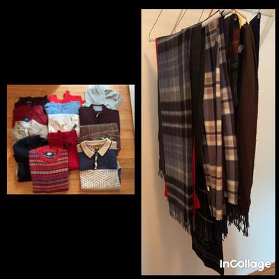 Sweaters And Scarves- Cashmere And Wool 