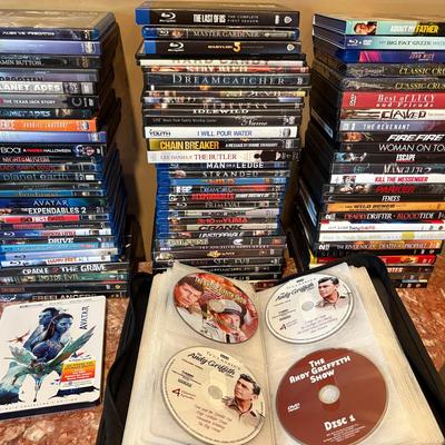 Large Assortment Of DVD, Blu-Ray, CDS