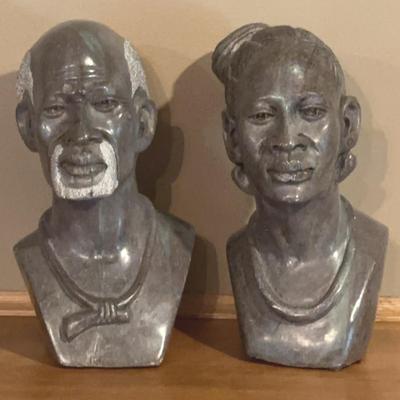African Bust Sculptures