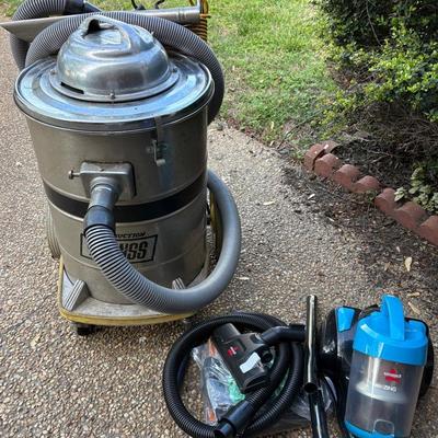 Supersuction NSS Shop Vac, Bissel Zing Vacuum 