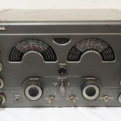 1251	NATIONAL MODEL NC-183D AMATEUR RADIO COMMUNICATIONS RECEIVER, UNTESTED AND SOLD AS IS FOR PARTS OR RESTORATION, APPROXIMATELY 20 IN...