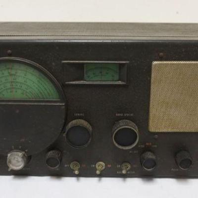1249	HALLICRAFTERS MODEL S-52 HAM SHORTWAVE RECEIVER, UNTESTED AND SOLD AS IS FOR PARTS OR RESTORATION, APPROXIMATELY 19  IN X 11 IN X 9...
