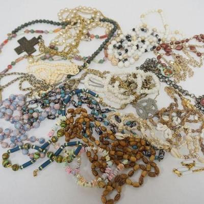 1110	24 ASSORTED LADIES NECKLACES
