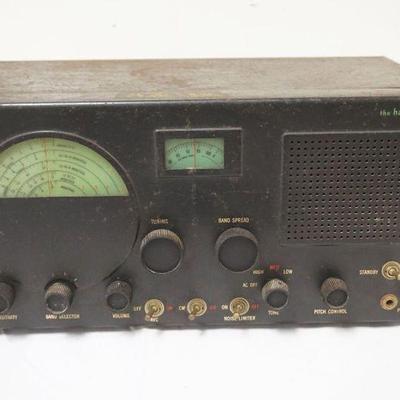 1248	HALLICRAFTERS S-40B HAM SHORTWAVE RADIO, UNTESTED AND SOLD AS IS FOR PARTS OR RESTORATION, APPROXIMATELY 19 IN X 11 IN X 9 IN H
