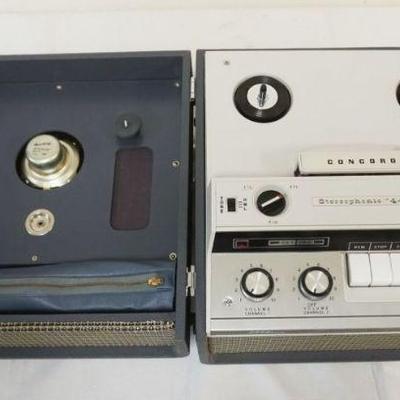 1242A	CONCORD 4 TRACK REEL TO REEL
