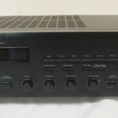 1243	YAMAHA STEREO MODEL RX-350 UNTESTED AND SOLD AS IS FOR PARTS OR RESTORATION, APPROXIMATELY 17 IN X 11 IN X 6 IN H
