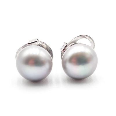 925 Sterling Silver Pearl Stud Earrings
