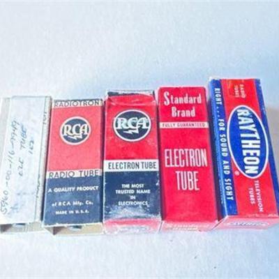 Assorted Lot of Electron Tubes