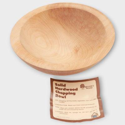 Solid Hardwood Chopping Bowl by Hoan Reliance Wood