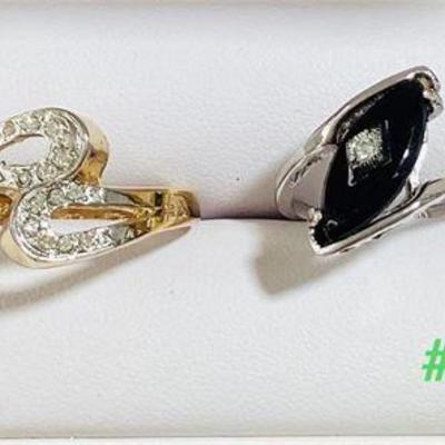 Pair of Gold Filled Rings