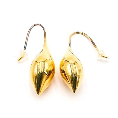 Michael Dawkins 925 Gold-Plated Drop Earrings