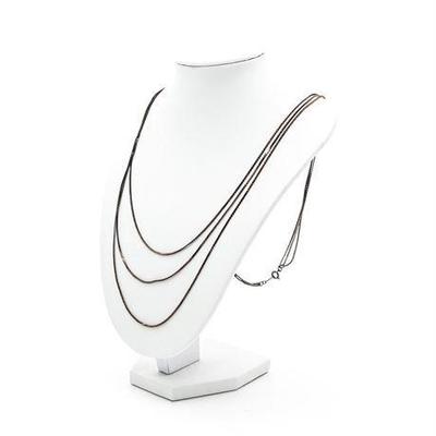 3 Strand Copper-Tone Necklace