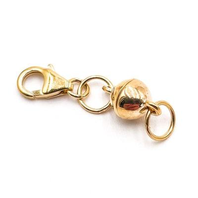 Gold-Plated 925 Silver Magnetic Clasp