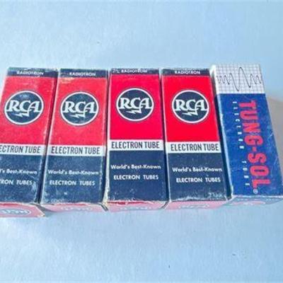 Lot of Five Tubes