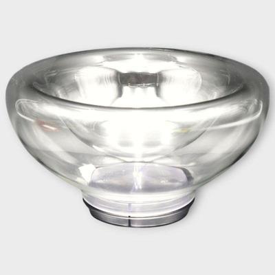 Vistosi-Style Postmodern Clear Art Glass Bowl