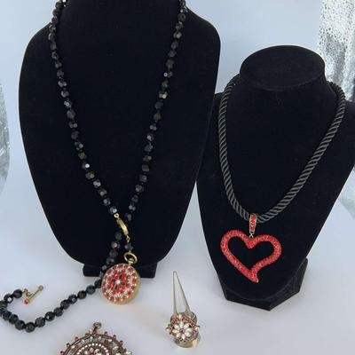  Black And Red Heidi Daus Collection 