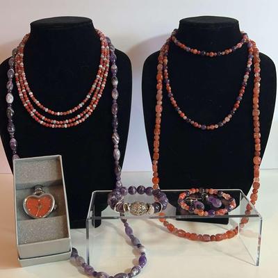 Amethyst, Carnelian, Moonstone And More