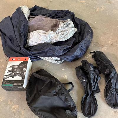 Motorcycle Cover, Speakers And Other Accessories 