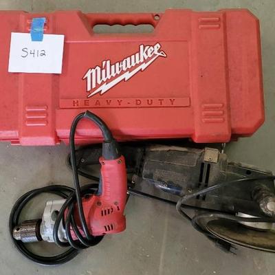 Lot Of Milwaukee And Wen Power Tools