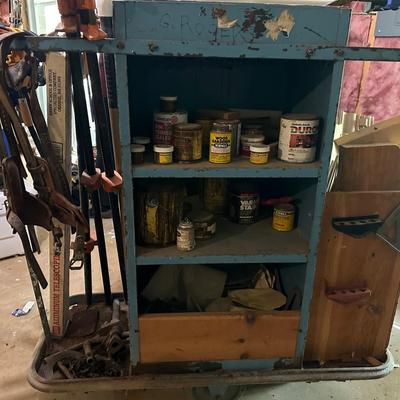 Cart With Clamps For The Wood Worker