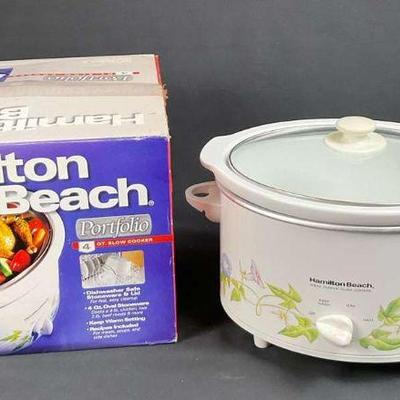 Hamilton beach slow cooker