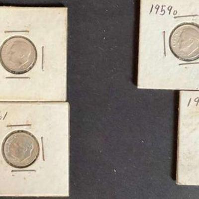 U s. coin collection – mid 20th century nickels and dimes
