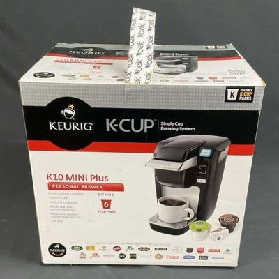 Keurig k cup brewer and accessory set factory sealed
