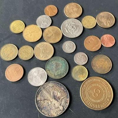 Miscellaneous coin lot mixed origins and denominations